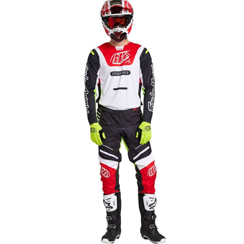Troy Lee Designs 2025 Motocross Combo Kit GP Pro Blends White Glo Red